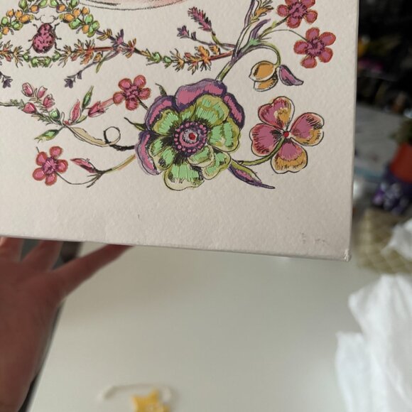 Authentic Dior Limited Edition Paper Shopping Bag w/ Ribbon, Gold Star and Paper - Picture 14 of 16